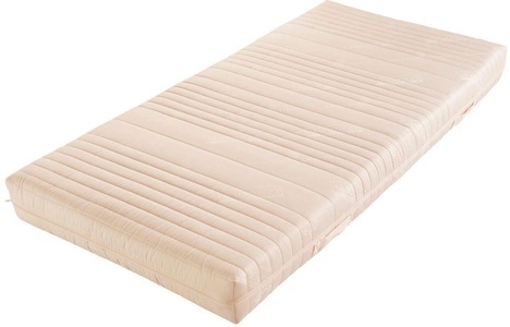 DELAVITA, DELAVITA Naturmatratze »VITAM 17«, 17 cm cm hoch, (1 St.), Bezug aus 100% Bio-Baumwolle - auch als Partnermatratze erhältlich!, 
