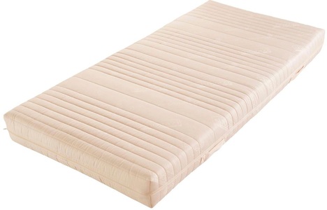 DELAVITA, DELAVITA Naturmatratze »VITAM 17«, 17 cm cm hoch, (1 St.), Bezug aus 100% Bio-Baumwolle - auch als Partnermatratze erhältlich!, 
