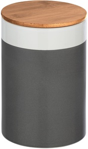 Wenko, Wenko - Aufbewahrungsdose Malta 1,45 l, hochwertige Keramik, WENKO Vorratsdose »Malta«, (1 tlg.), 1,45 l, im trendigen Farbblockdesign