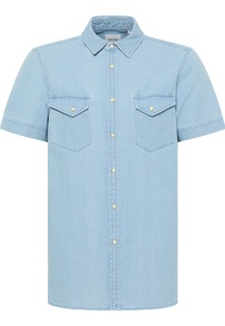 Mustang, MUSTANG Jeanshemd »Style Clemens Denim Washed«, 