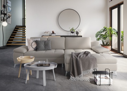 sit&more Ecksofa, mit Mega-Recamiere, wahlweise mit Bettfunktion und Bettkasten