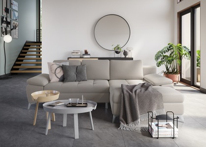 sit&more Ecksofa, mit Recamiere, wahlweise mit Bettfunktion und Bettkasten