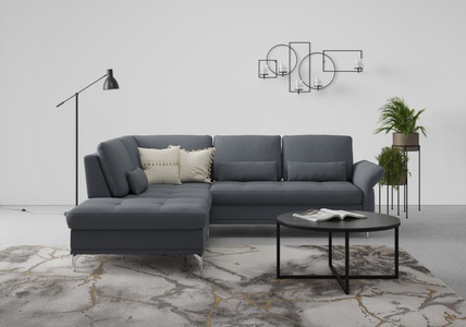 INOSIGN, INOSIGN Ecksofa »Palm Beach«, Federkern, mit Sitztiefenverstellung, wahlweise mit Bettfunktion, Bettkasten und Armteilverstellung, INOSIGN Ecksofa »Palm Beach L-Form«, Federkern, mit Sitztiefenverstellung, wahlweise mit Bettfunktion