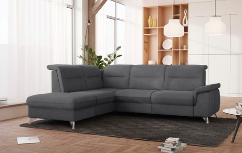 SCHÖNER WOHNEN LAMINAT, SCHÖNER WOHNEN LAMINAT Ecksofa, wahlweise mit motorischer Relaxfunktion, sit&more Ecksofa »Astoria L-Form«, wahlweise mit motorischer Relaxfunktion