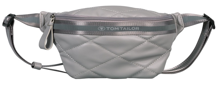 Tom Tailor, TOM TAILOR Bauchtasche »Mica Belt bag«, mit modischer Steppung, TOM TAILOR Bauchtasche »Mica«, aus weich genarbtem Lederimitat mit klassischer Rautensteppung