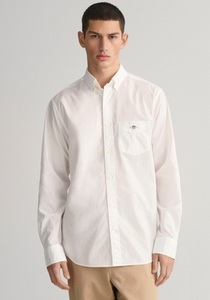 Gant, Gant Langarmhemd »REG POPLIN SHIRT«, mit Label Stickerei auf der Brusttasche, Gant Langarmhemd »Regular Fit Popeline Hemd leicht strapazierfähig pflegeleicht«, mit Label Stickerei auf der Brusttasche