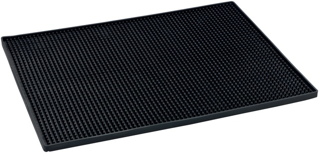 Wenko, Wenko - Abtropfmatte Maxi, 40 x 30 cm, schwarz, Wenko Abtropfmatte Maxi 40 x 30 cm, Schwarz