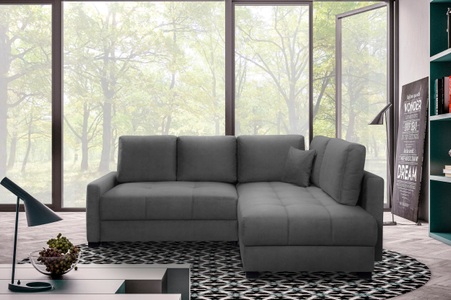 exxpo - sofa fashion, exxpo - sofa fashion Ecksofa »Chester, Boxspring Federkern-Polsterung für super Sitzkomfort, bequem«, (2 St.), L-Form, schmale Armlehnen, Bettfunktion u. Bettkasten, exxpo - sofa fashion Ecksofa »Chester, Boxspring Federkern-Polsterung für bequemeren Sitzkomfort«, L-Form, schmale Armlehnen, Bettfunktion u. Bettkasten