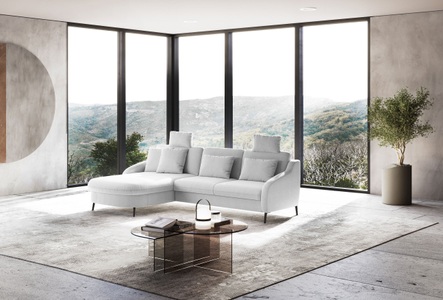 SIT&MORE, sit&more Ecksofa »Soul L-Form«, wahlweise mit Bettfunktion und Bettkasten oder Schubkasten