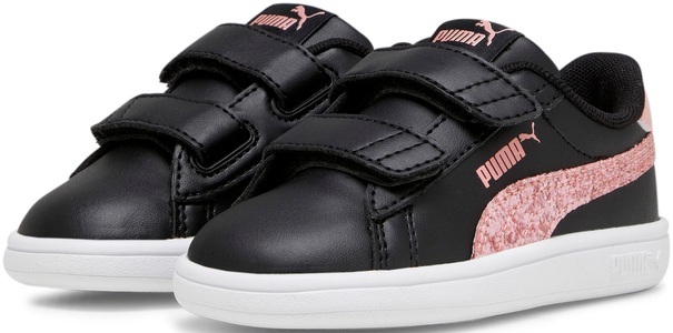 Puma, Puma Smash Mädchen Sneaker Schwarz, Puma Smash Mädchen Sneaker Schwarz