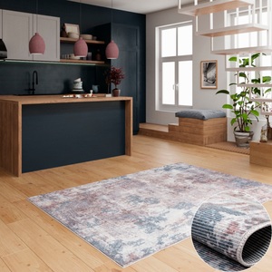 HOME AFFAIRE, Myflair Möbel & Accessoires Teppich »Kollektion Avery«, rechteckig, 2 mm Höhe, Flachgewebe, waschbar bis 30 Grad, besonders weich durch Microfaser, ideal im Wohnzimmer, Schlafzimmer, Esszimmer & Küche, Indoor & Outdoor geeignet, my home Teppich »Mülenen«, rechteckig, 10 mm Höhe, Kurzflor, modernes Design, waschbar, In- und Outdoor geeignet