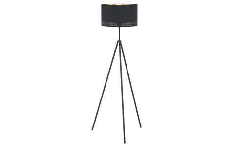 Eglo, Eglo - Stehlampe Esteperra - Schwarz, Eglo Stehlampe Esteperra