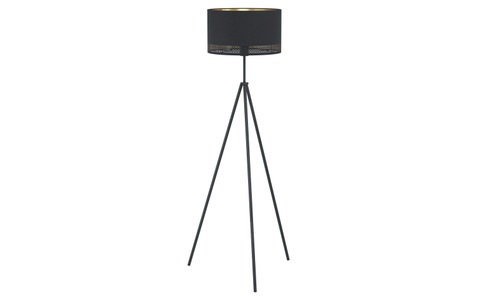 Eglo, Eglo - Stehlampe Esteperra - Schwarz, Eglo Stehlampe Esteperra