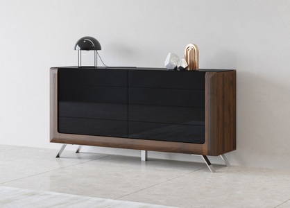 Leonique Sideboard »Kasai«, Breite 160,5 cm, mit 2 Türen