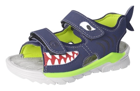 Ricosta, Ricosta Sandale »Shark«, mit Klettverschluss, Klett-Sandale SHARK in nautic/ozean