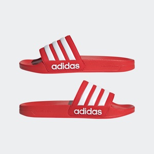 adidas core, adidas Adilette Damen Pantolette Rot, adidas Adilette Shower Slides Herren rot UK 6 | EU 39 1/3 2022 Badesandalen