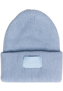 HIGHLIGHT COMPANY, Highlight Company Strickmütze, Feiner Rippenstrick mit breitem Umschlag, Highlight Company Strickmütze, Feiner Rippenstrick mit breitem Umschlag