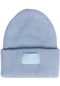 HIGHLIGHT COMPANY, Highlight Company Strickmütze, Feiner Rippenstrick mit breitem Umschlag, Highlight Company Strickmütze, Feiner Rippenstrick mit breitem Umschlag