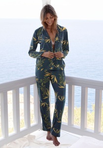 Lascana, LASCANA Pyjama, (Set), mit Schlafmaske und Scrunchie, 