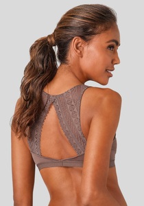 Lascana, LASCANA Bustier, mit graphischer Spitze, 