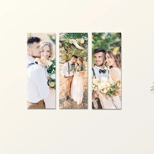 smartphoto, Fotowand Galerie 3 Felder Triptychon, Fotowand Galerie 3 Felder Triptychon
