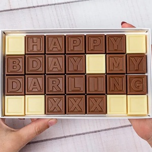 smartphoto, Chocotelegram personalisiert (Wunschtext mit 28 Zeichen), Chocotelegram personalisiert (Wunschtext mit 28 Zeichen)