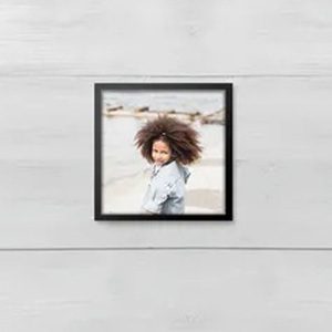 smartphoto, Bilderrahmen schwarz 30 x 30 cm, Bilderrahmen schwarz 30 x 30 cm