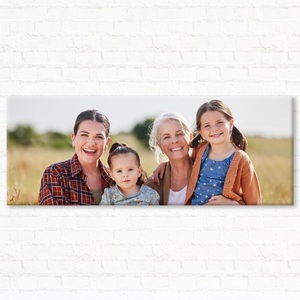 smartphoto, Foto-Leinwand Deluxe 105 x 40 cm, Foto-Leinwand Deluxe 105 x 40 cm