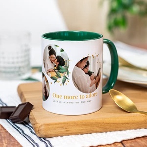 smartphoto, Farbige Tasse dunkelgrün für den Lehrer oder Betreuer, Farbige Tasse dunkelgrün für den Lehrer oder Betreuer