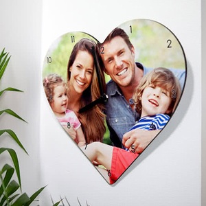 heine home, Wanduhr Herz, Wanduhr Herz