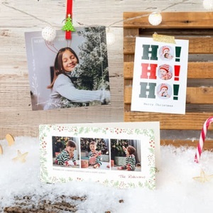 smartphoto, Grusskarte quadratisch zu Weihnachten, Grusskarte quadratisch zu Weihnachten