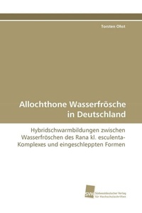 undefined, Allochthone Wasserfrösche in Deutschland