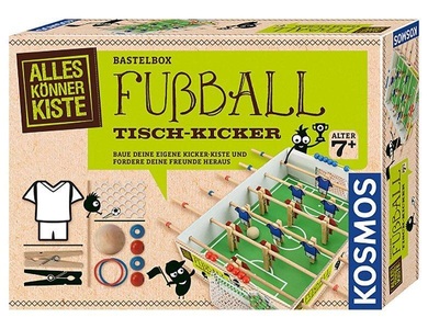Franckh-Kosmos, KOSMOS 604479 - Fußball Tisch Kicker, Bastelbox, Kosmos Spieltisch »Fussball«