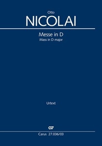 undefined, Messe Nr. 1 in D, Klavierauszug