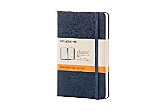 undefined, Moleskine Notizbuch, Pocket Size, Liniert, saphir