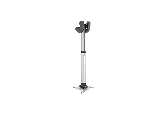 VOGELS, Vogels PPC 1555 - Beamer-Deckenhalterung, Vogels PPC 1555 Beamer-Deckenhalterung Neigbar, Drehbar Boden-/Deckenabstand (max.): 85 cm Silber