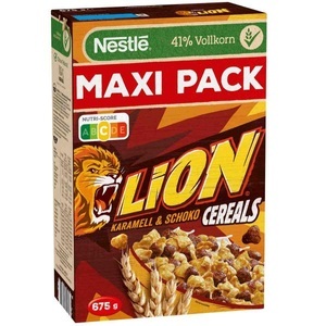 Lion, Lion Cereals Karamell & Schoko 675g XL-Packung, Lion Cereals Karamell & Schoko 675g XL-Packung