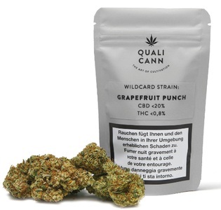 undefined, QUALICANN Wildcard Strain Grapefruit Punch (2g), QUALICANN Wildcard Strain Grapefruit Punch (2g)