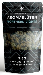 undefined, Greenbird CBD Hanf Blüten NorthernLights (5,5g), Greenbird CBD Hanf Blüten NorthernLights (5,5g)