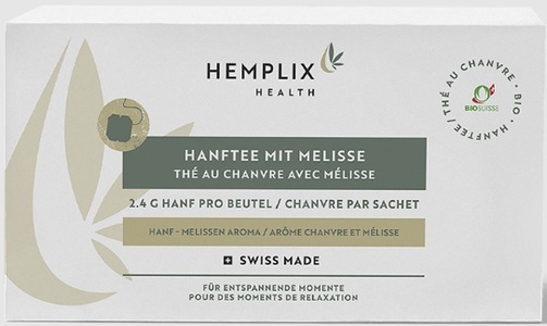 undefined, Hemplix Bio Hanftee mit Zitronenmelisse (15 Beutel), 