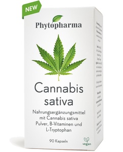 undefined, Phytopharma Cannabis sativa Kapseln (90 Stk), Phytopharma Cannabis sativa Kapseln (90 Stk)