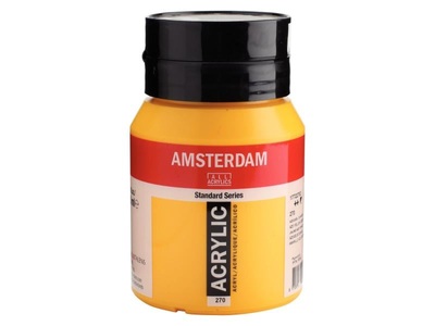 Amsterdam, Amsterdam Acrylfarbe Standard, Amsterdam Acrylfarbe Standard Series Azogelb D halbdeckend, 500 ml