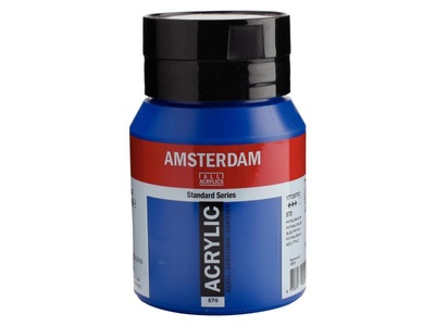 Amsterdam, Amsterdam Acrylfarbe Standard, Talens Akrylfarbe Amsterdam, blau, 570, (500ml)