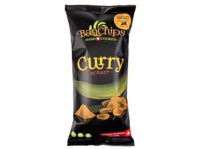 BanChips, BanChips Bananenchips Curry, BanChips Curry 90g