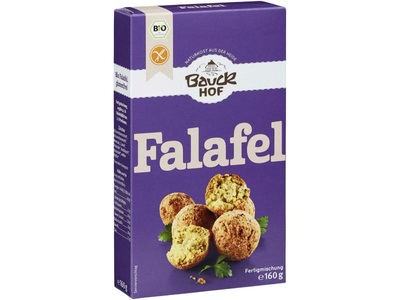 BAUCK, BAUCK Fertiggericht Bio Falafel 160 g, Bauckhof Falafel glutenfrei 160 g