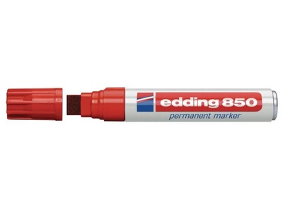 EDDING Permanent Marker 850 5-15mm 850-2 rot