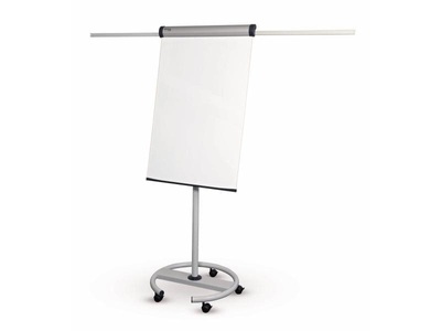 Maul, MAUL Flipchart, Rundfuß Tafelhöhe 970 mm weiß, Flipchart mobil solid plus