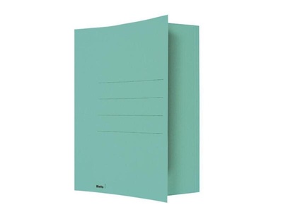 Biella, Biella Einlagemappe A4 3 Rillen, BIELLA Einlagemappe 25040005U A4 Karton blau