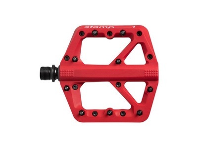 crankbrothers, Crankbrothers Stamp 1 Pedale rot S 2019 MTB Pedale, crankbrothers Pedal Stamp 1 small Pedale