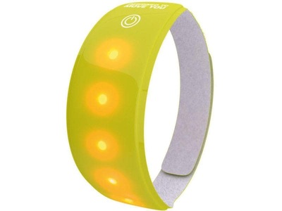 Wowow, Wowow Lichtband 5 LED 3M mit Klettverschluss gelb 2019 Reflektoren & Hosenspangen, 3M Lightband LED Reflektoren
